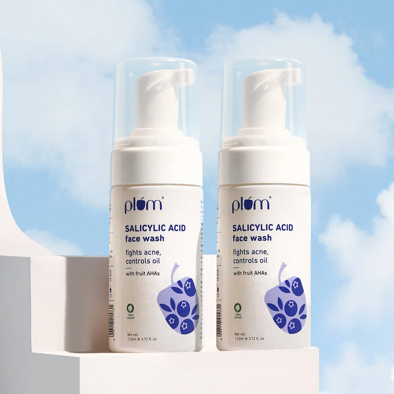 1% Encapsulated Salicylic Acid Foaming Face Wash for Acne