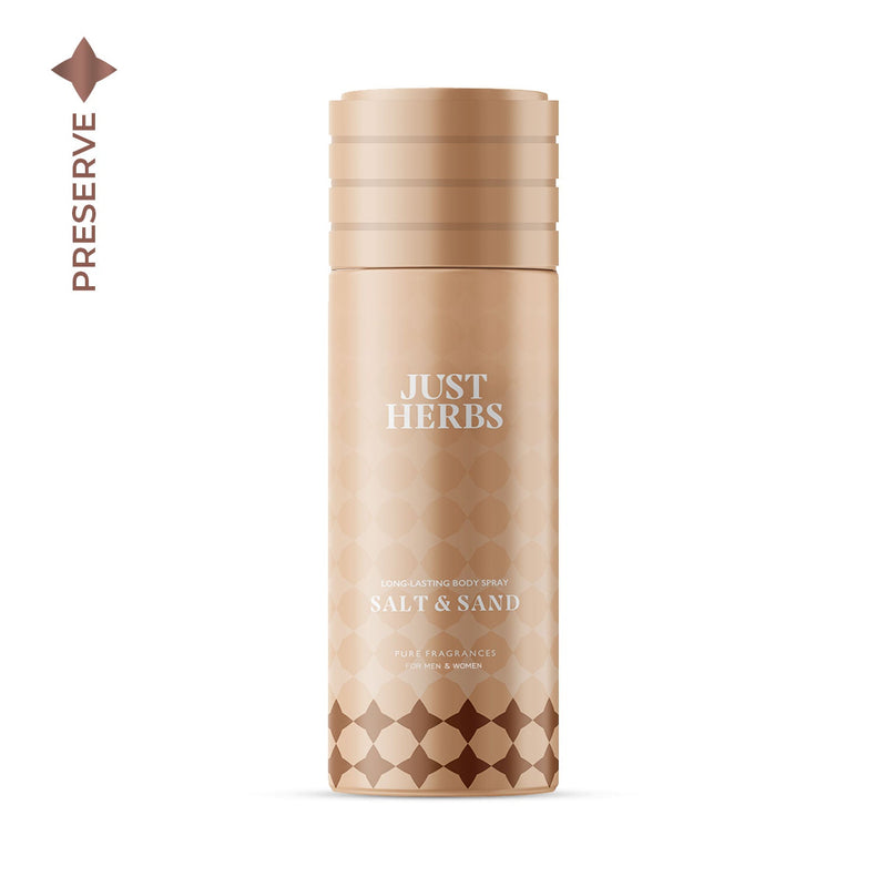 Long Lasting Salt and Sand Deodorant Body Spray For Men and Women - 150 ml