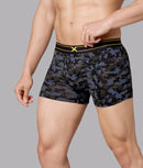 X-Rage Camo Print Micro Modal Trunks