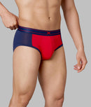 X-Groove Adrenaline Red Micro Modal Cotton Briefs for Men