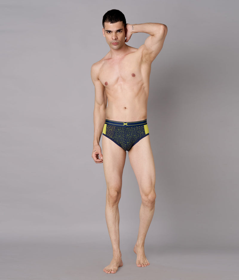 X-LIT | Go Wild Leopard Print Micro Modal Briefs
