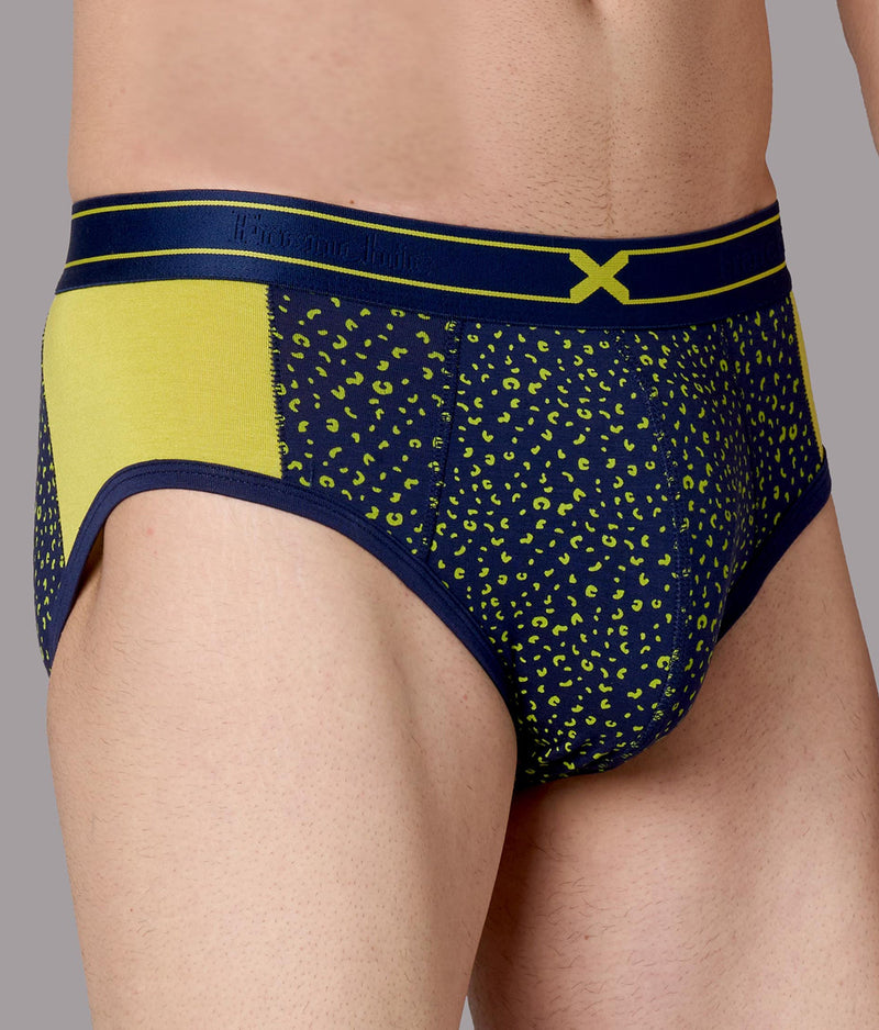X-LIT | Go Wild Leopard Print Micro Modal Briefs