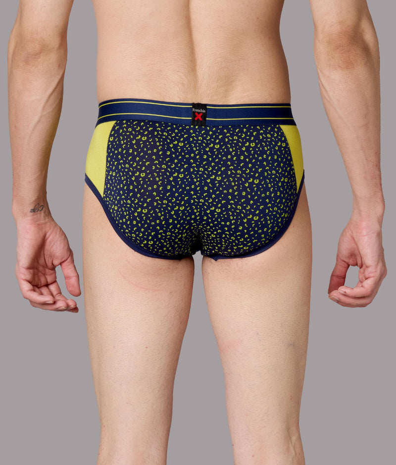X-LIT | Go Wild Leopard Print Micro Modal Briefs