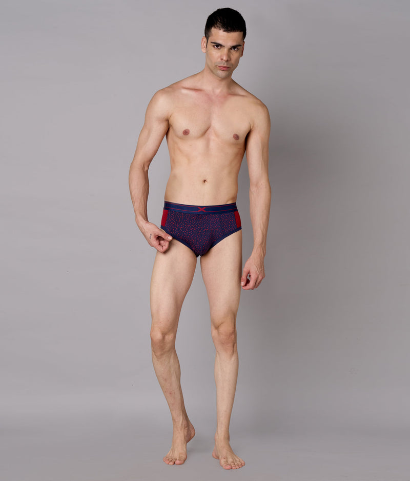 X-LIT | Go Wild Leopard Print Micro Modal Briefs