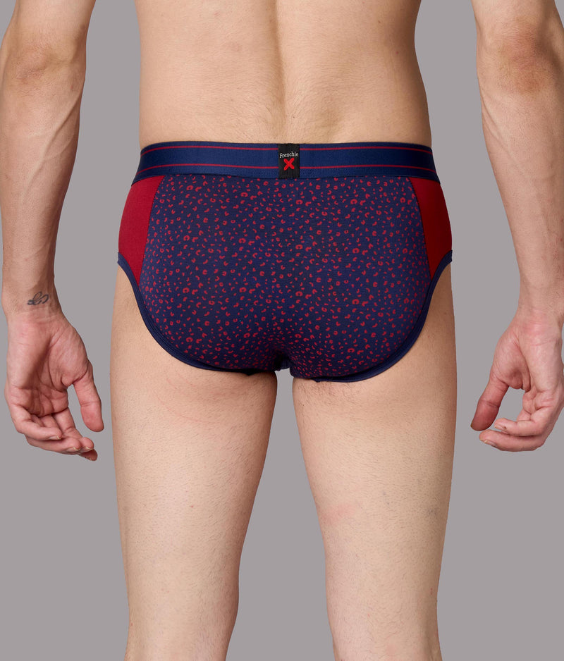 X-LIT | Go Wild Leopard Print Micro Modal Briefs