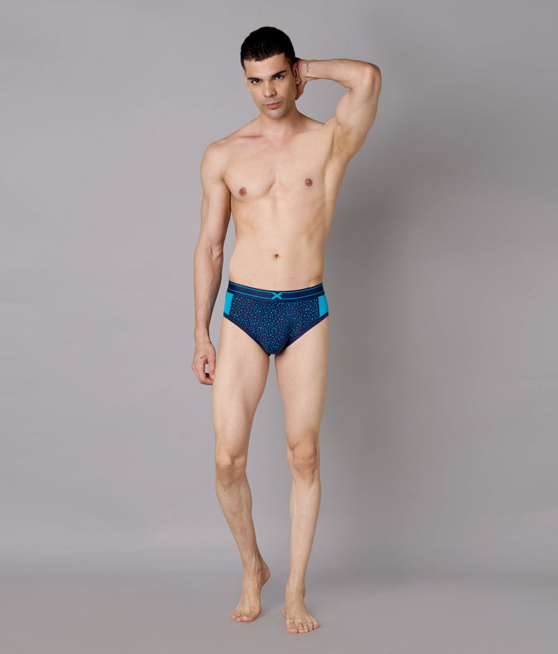 X-LIT | Go Wild Leopard Print Micro Modal Briefs