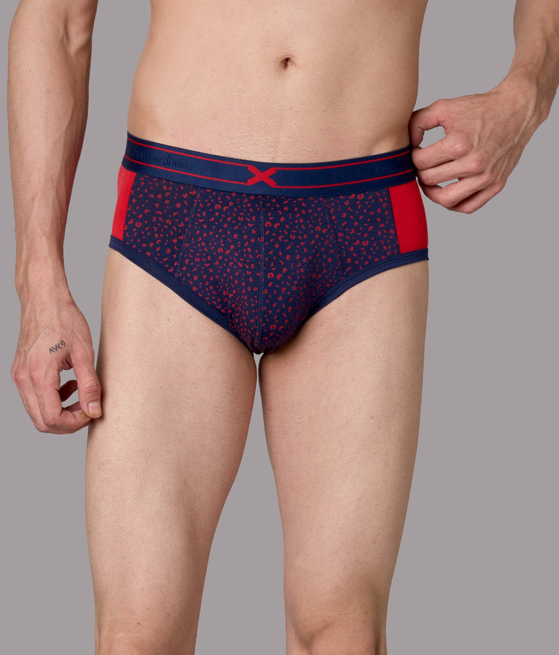 X-LIT | Go Wild Leopard Print Micro Modal Briefs