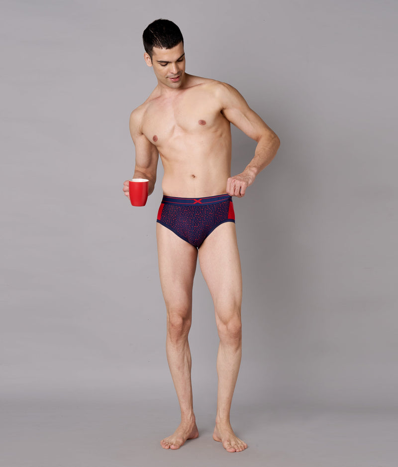 X-LIT | Go Wild Leopard Print Micro Modal Briefs