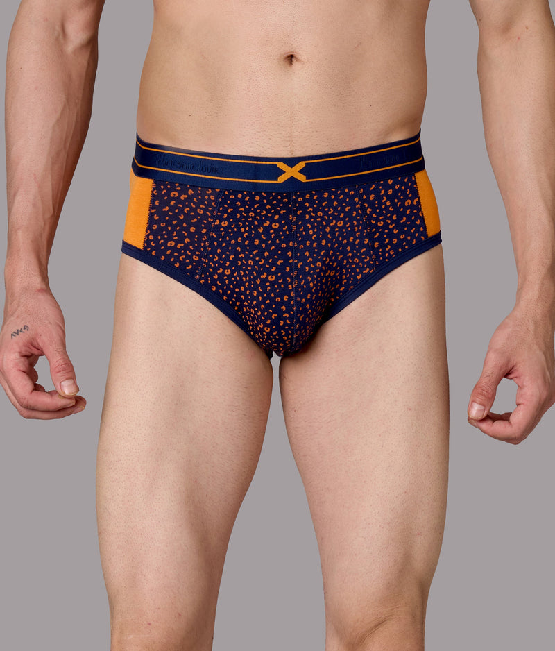 X-LIT | Go Wild Leopard Print Micro Modal Briefs