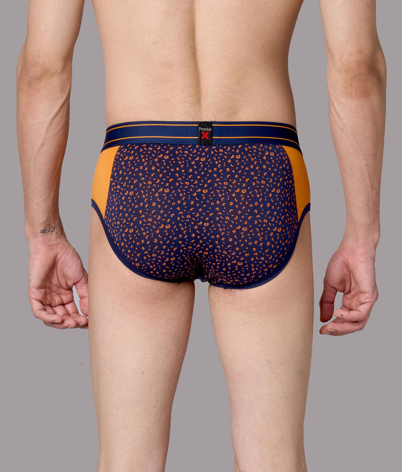 X-LIT | Go Wild Leopard Print Micro Modal Briefs