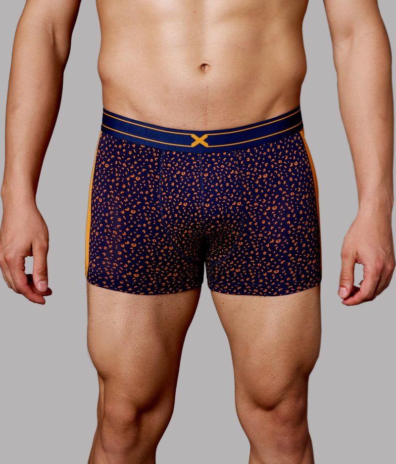 X-LIT | Go Wild Leopard Print Micro Modal Trunks