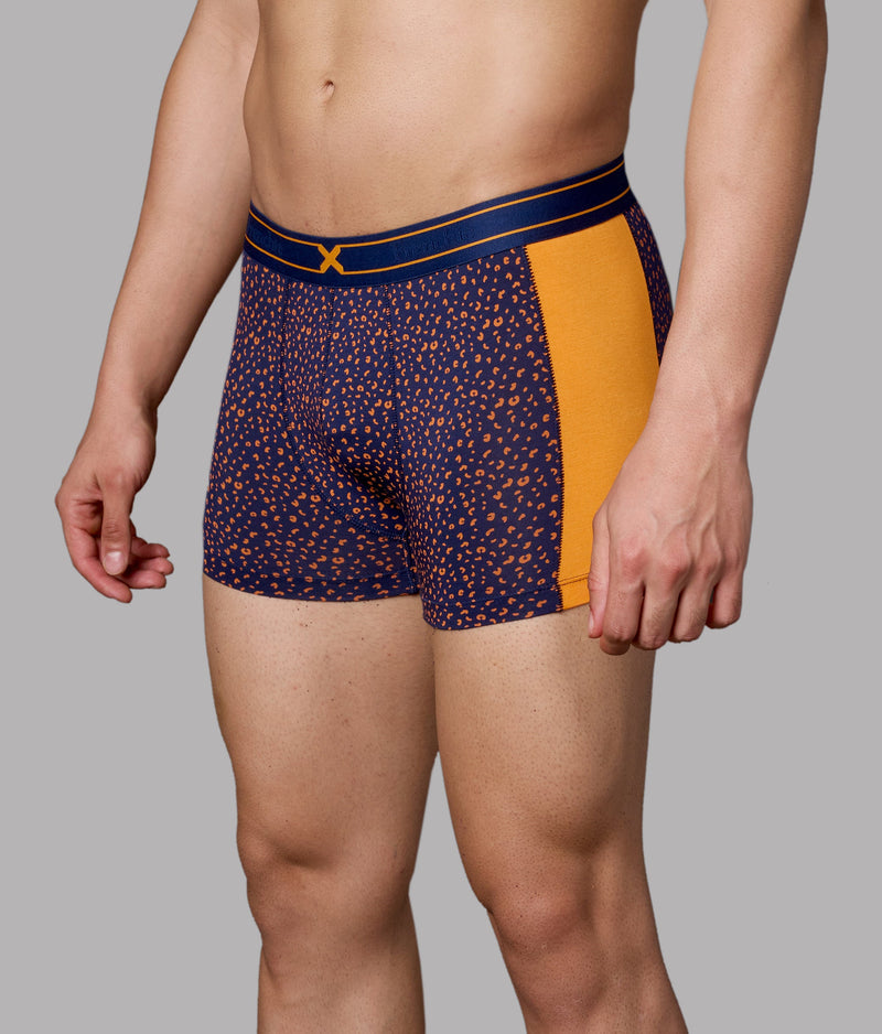 X-LIT | Go Wild Leopard Print Micro Modal Trunks