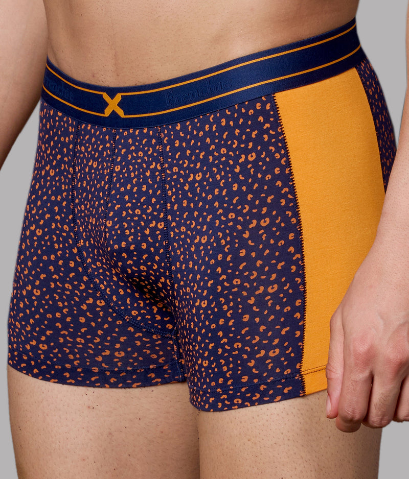 X-LIT | Go Wild Leopard Print Micro Modal Trunks