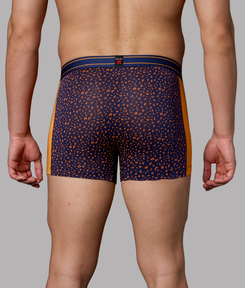 X-LIT | Go Wild Leopard Print Micro Modal Trunks