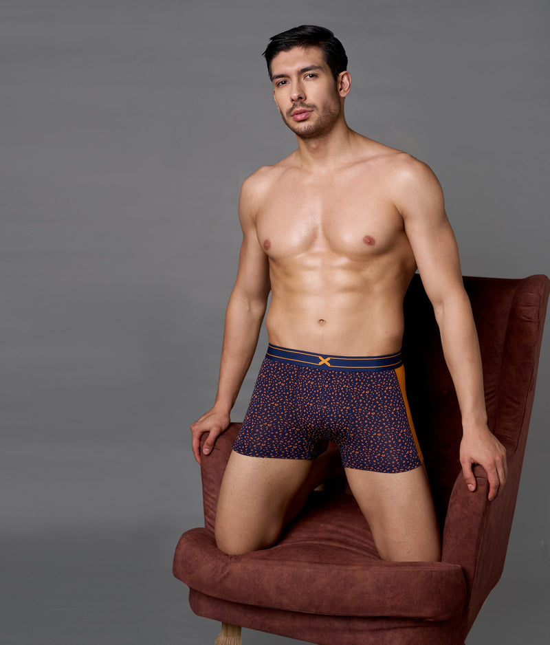 X-LIT | Go Wild Leopard Print Micro Modal Trunks