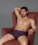 X-LIT | Go Wild Leopard Print Micro Modal Trunks