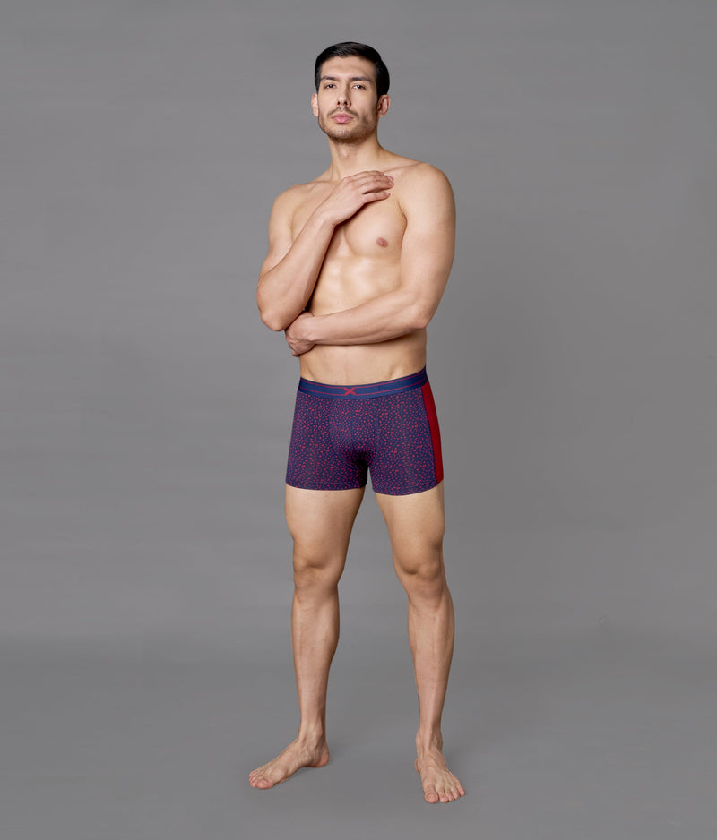 X-LIT | Go Wild Leopard Print Micro Modal Trunks