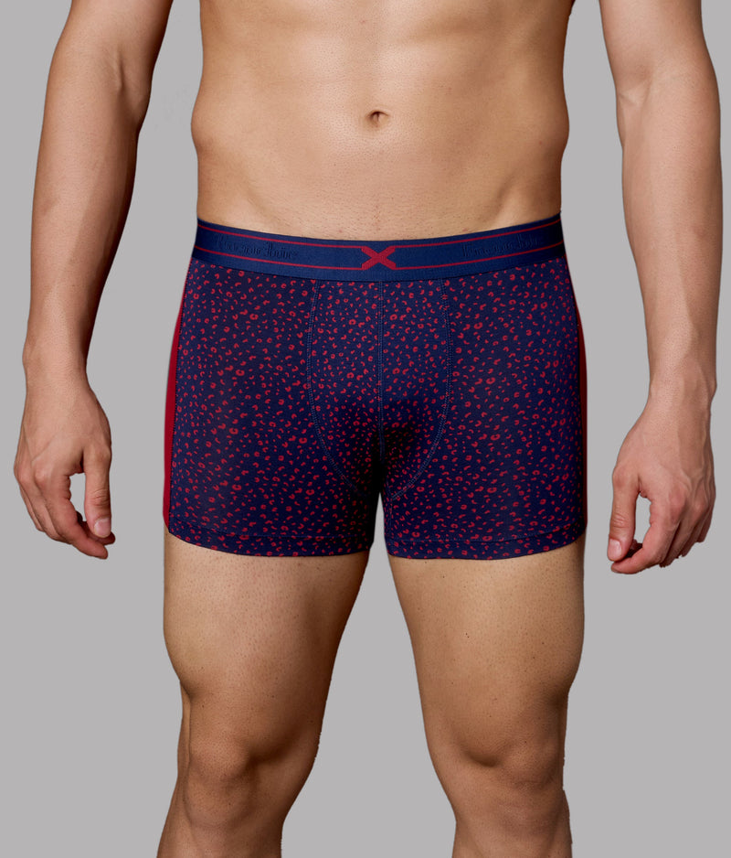 X-LIT | Go Wild Leopard Print Micro Modal Trunks