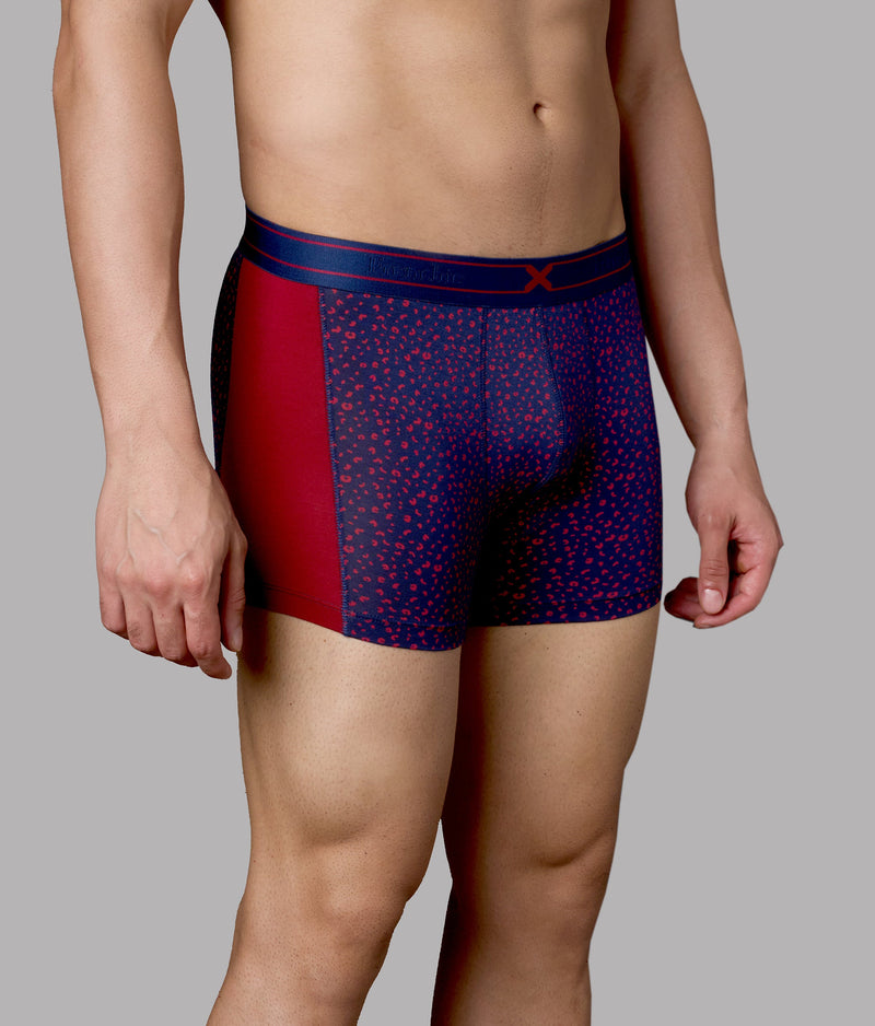 X-LIT | Go Wild Leopard Print Micro Modal Trunks