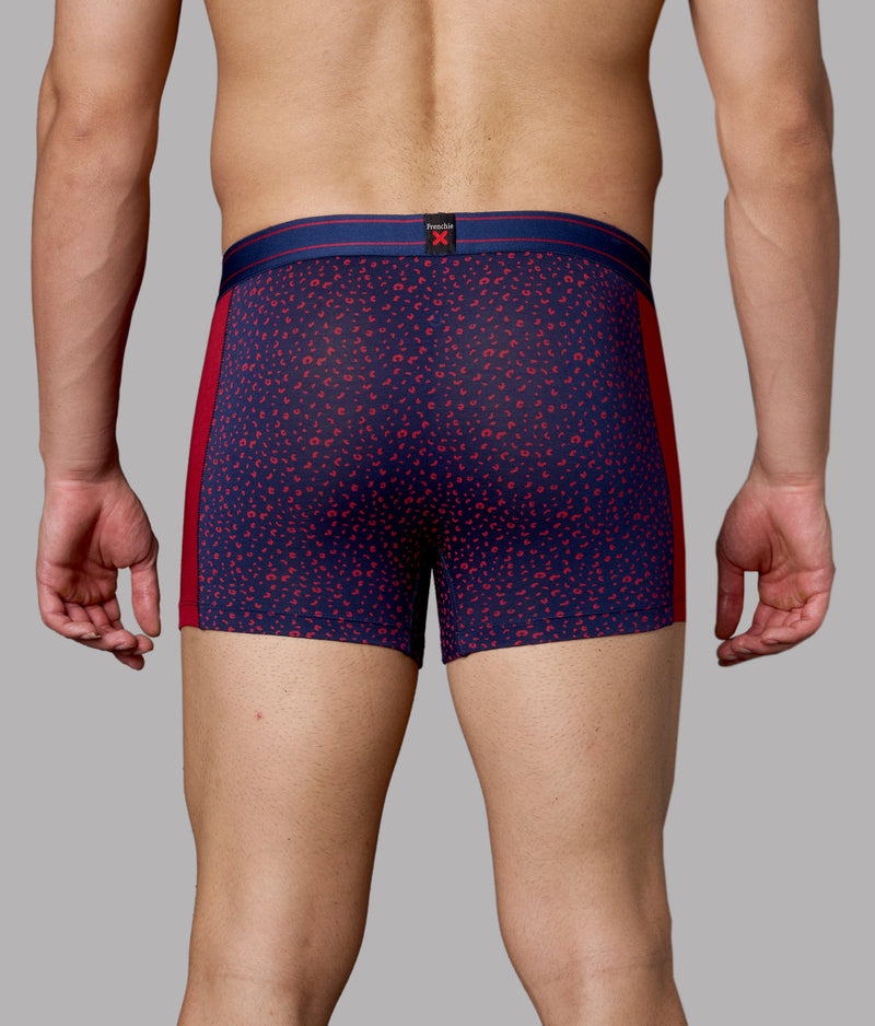 X-LIT | Go Wild Leopard Print Micro Modal Trunks