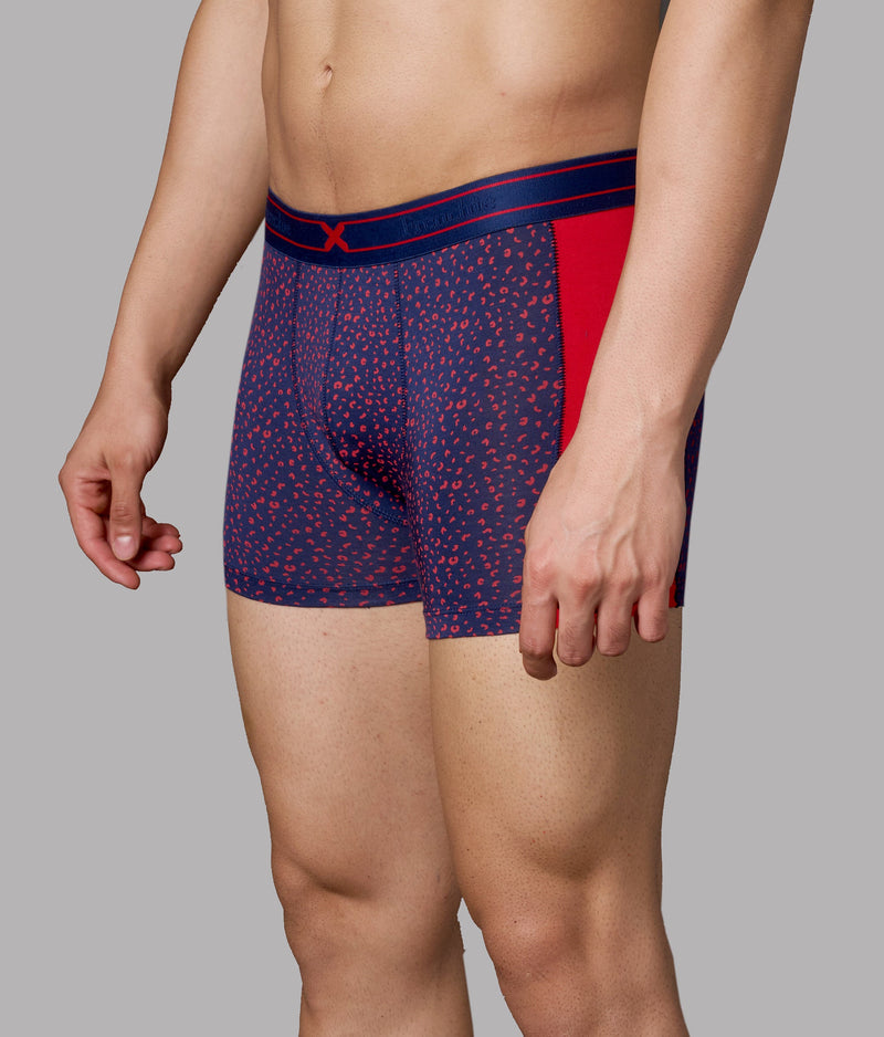 X-LIT | Go Wild Leopard Print Micro Modal Trunks