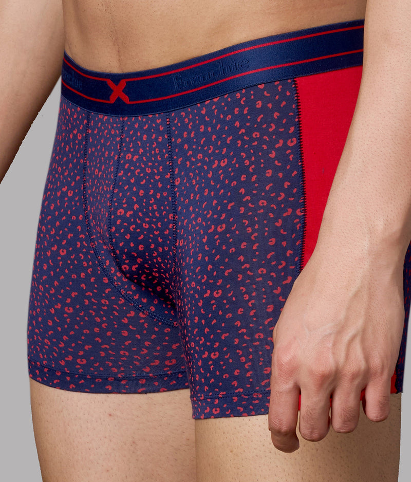X-LIT | Go Wild Leopard Print Micro Modal Trunks