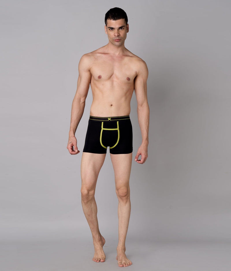 X-Rizz Solid Micro Modal Trunks for Men