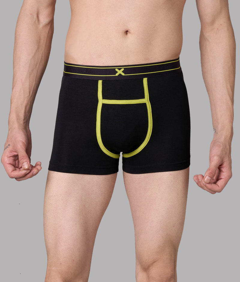 X-Rizz Solid Micro Modal Trunks for Men