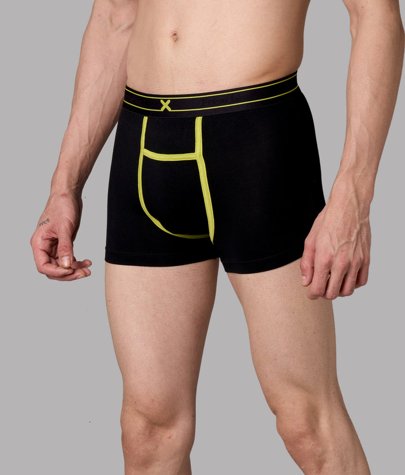 X-Rizz Solid Micro Modal Trunks for Men