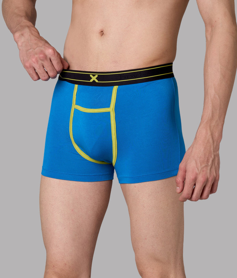 X-Rizz Solid Micro Modal Trunks for Men