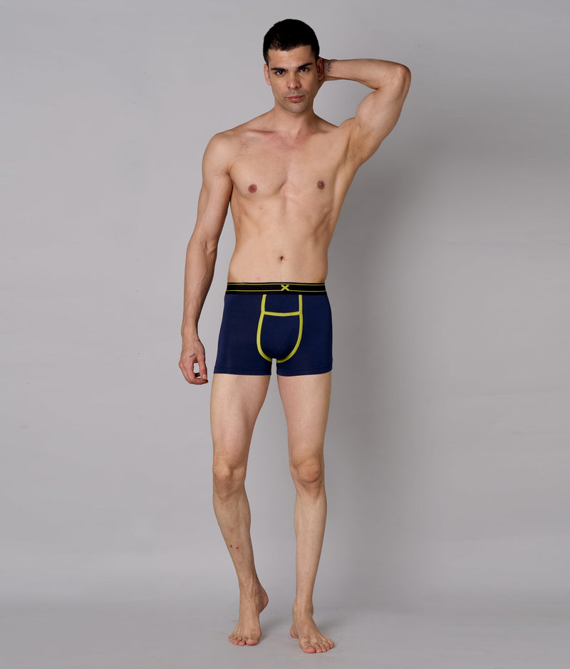 X-Rizz Pageant Blue Micro Modal Trunks
