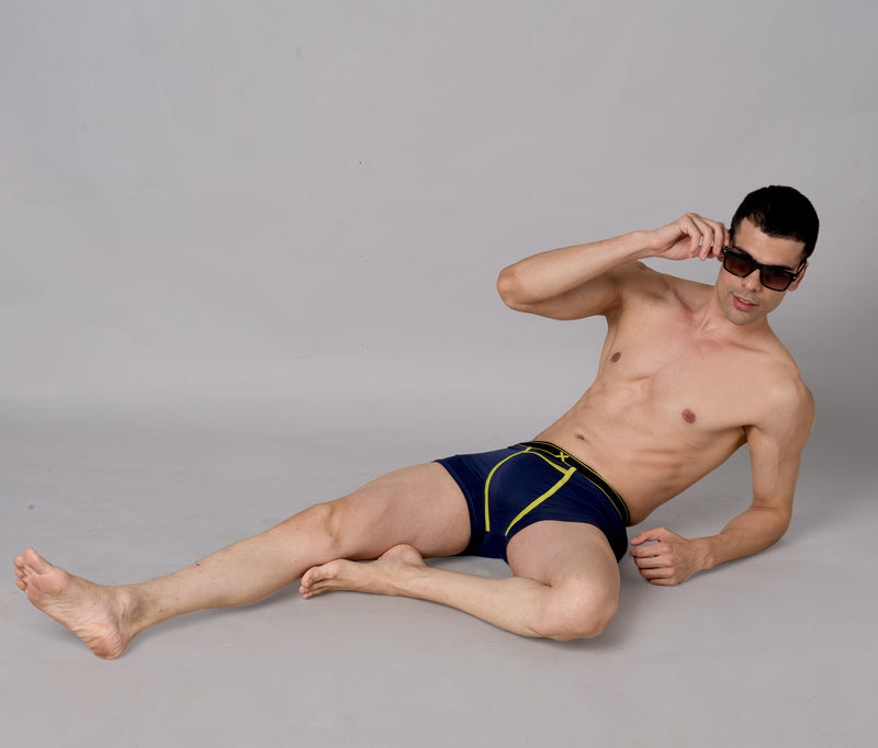 X-Rizz Pageant Blue Micro Modal Trunks