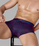 X-LIT | Go Wild Leopard Print Micro Modal Trunks