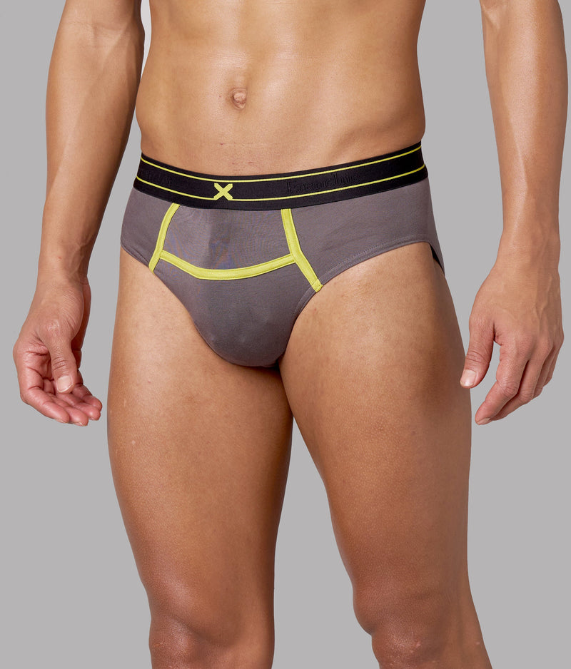 X-Rizz Solid Micro Modal Briefs for Men