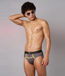 X-Rizz Solid Micro Modal Briefs for Men