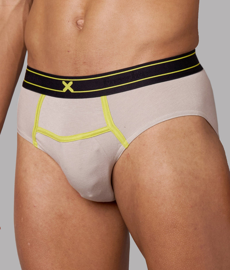X-Rizz Solid Micro Modal Briefs for Men