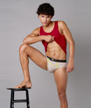 X-Rizz Solid Micro Modal Briefs for Men