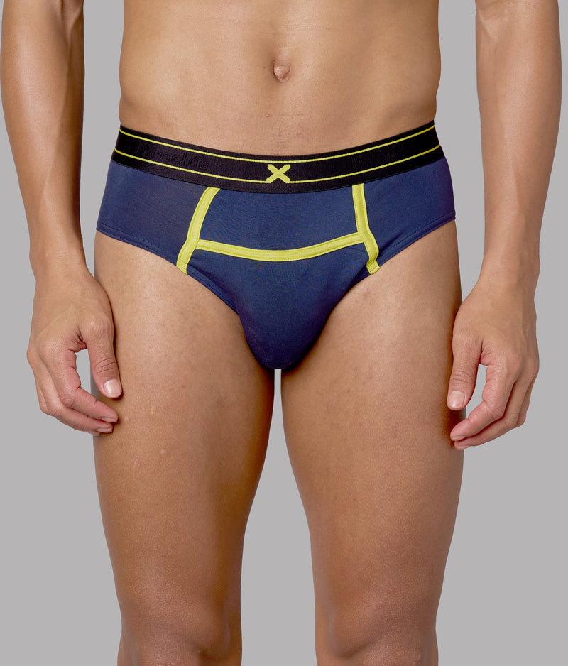X-Rizz Solid Micro Modal Briefs for Men