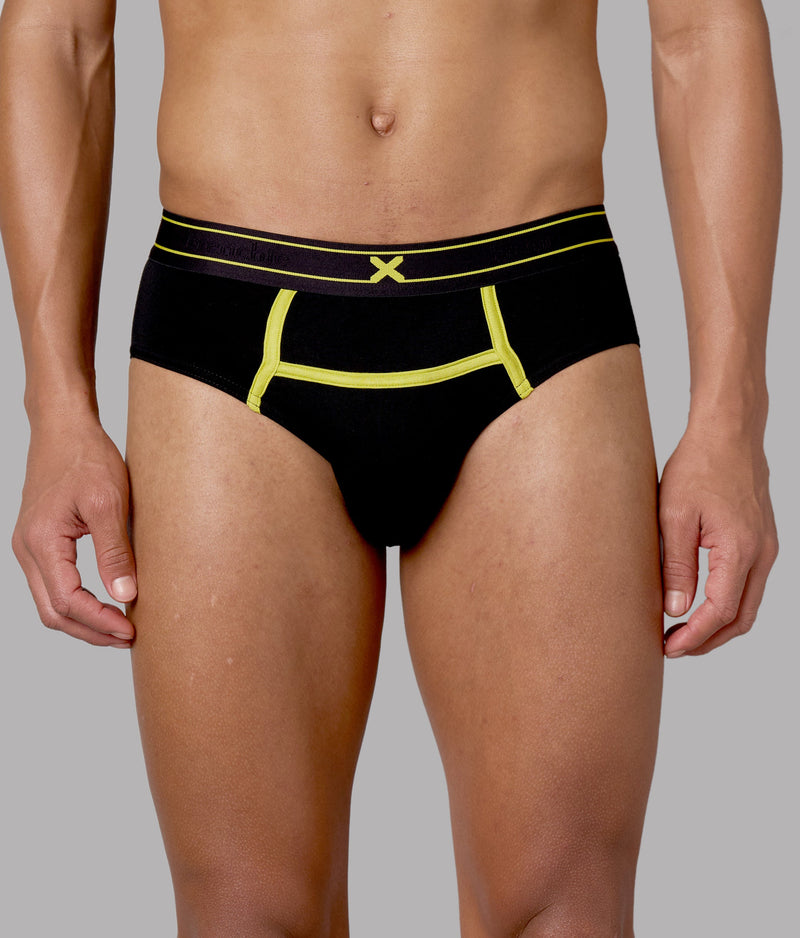 X-Rizz Solid Micro Modal Briefs for Men