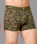 X-Rage Camo Print Micro Modal Trunks