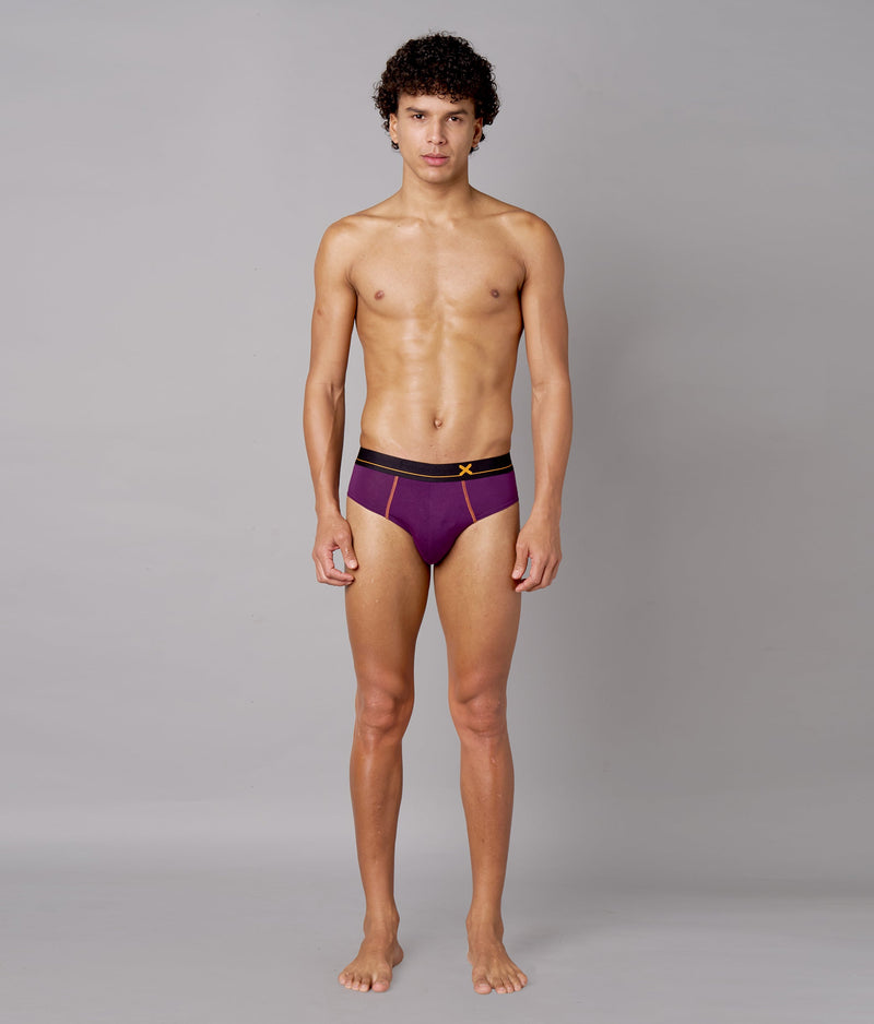 X-Drip Solid Micro Modal Briefs for Men