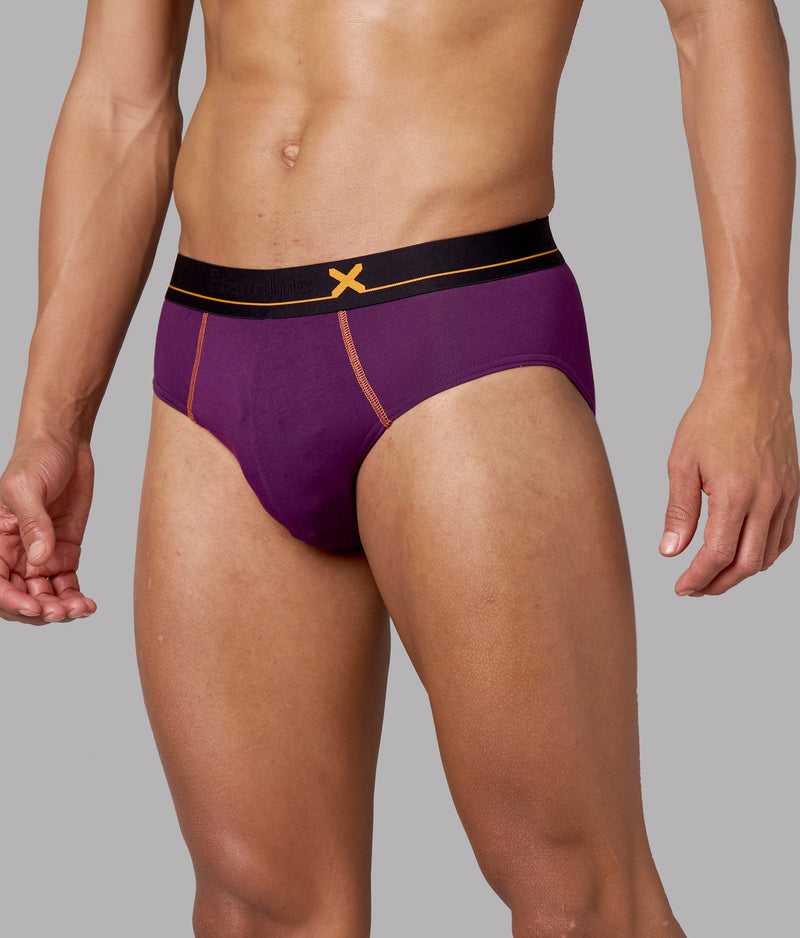 X-Drip Solid Micro Modal Briefs for Men