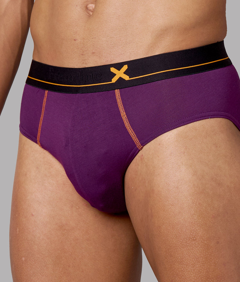 X-Drip Solid Micro Modal Briefs for Men