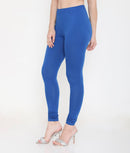 WOMEN ROYAL BLUE COTTON CHURIDAR LEGGINGS