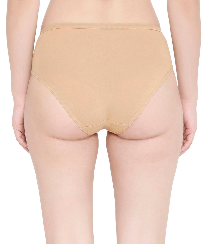 Amelie 108 Cotton Rich Hipster Panty in Assorted Colours - AS03