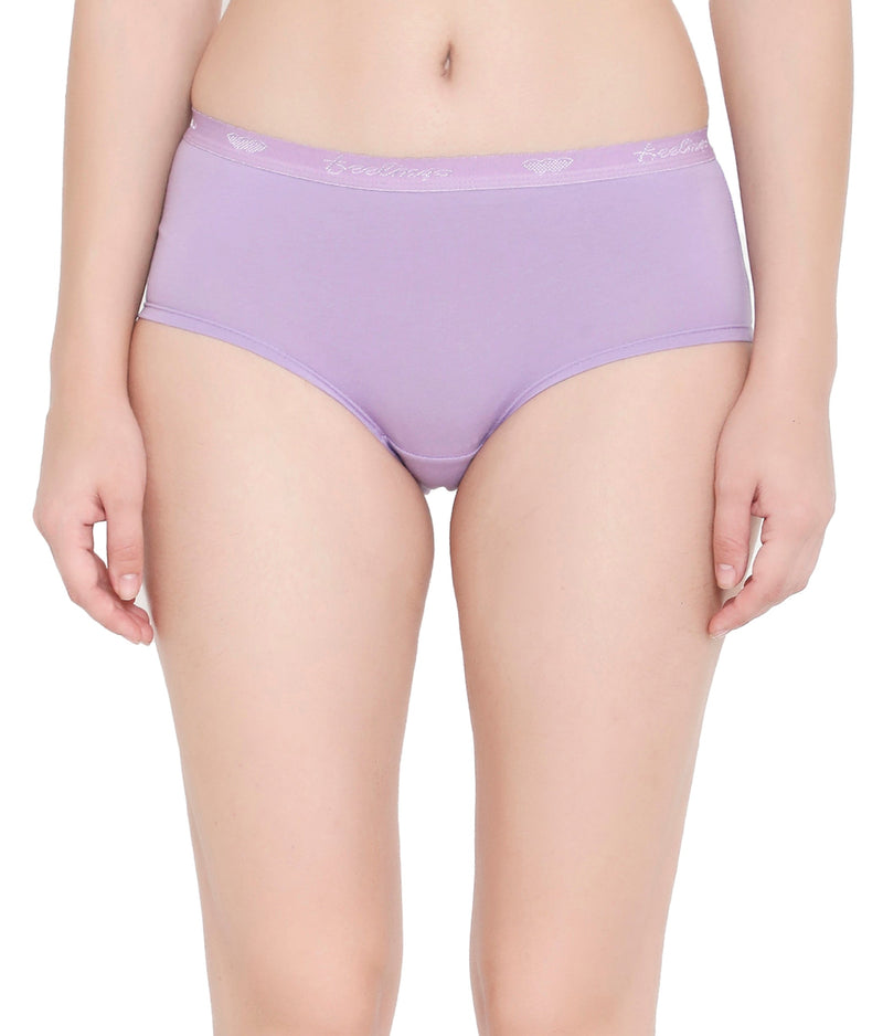 Amelie 112 Solid Boyleg Cotton Panty in Assorted Colours - AS01