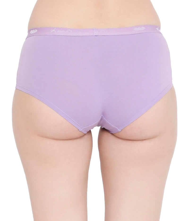 Amelie 112 Solid Boyleg Cotton Panty in Assorted Colours - AS01