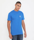 Men Royal Blue Leisurewear Cotton Tee - 002