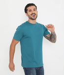Men's 004 Leisurewear Essential Cotton Tee - Teal