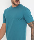 Men's 004 Leisurewear Essential Cotton Tee - Teal